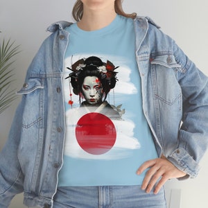 Japanese Geisha, girl, T Shirt Gift For Womens Mens Unisex Top Adult Tee Vintage Music Best Movie, tokyo, japan t shirt, yakuza