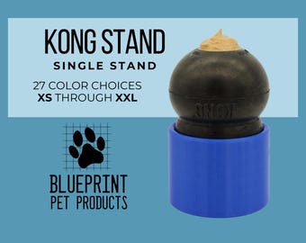 Kong Freezer Stand (Single) - Kong Holder, Kong Stopper, Kong Plug - Great for Enrichment - PATENT PENDING