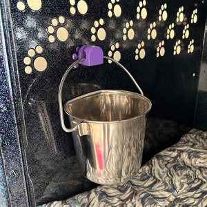 Best in Show Vent Hole Bucket Hook Holder for dog crate fits Best in Show crates trolleys