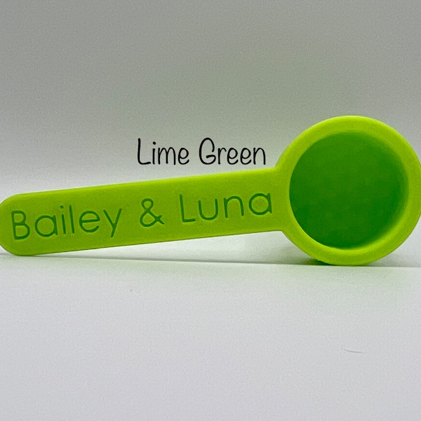 Personalized Custom Cat Food Measuring Cup Scoop