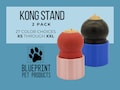 Kong Freezer Stand (2 Pack) - Kong Holder, Kong Stopper, Kong Plug - Great for Enrichment - PATENT PENDING