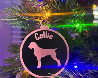 Enfeite de Natal, enfeite personalizado - todas as raças de cães disponíveis!
