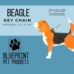 Beagle key chain - keychain