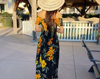 hawaiian style dresses