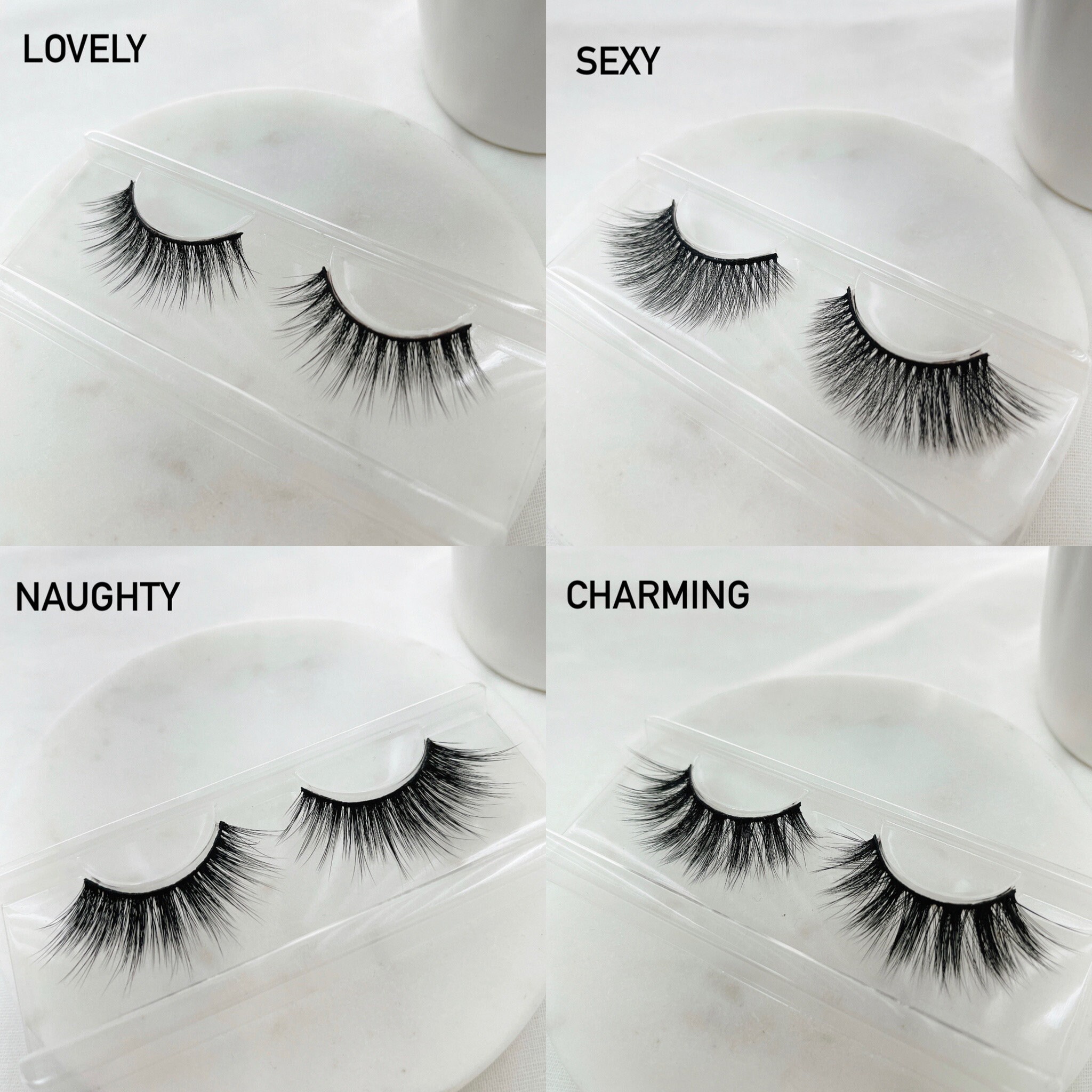 4D Cashmere Eyelashes Available in 23 Styles Lightweight Eye Etsy