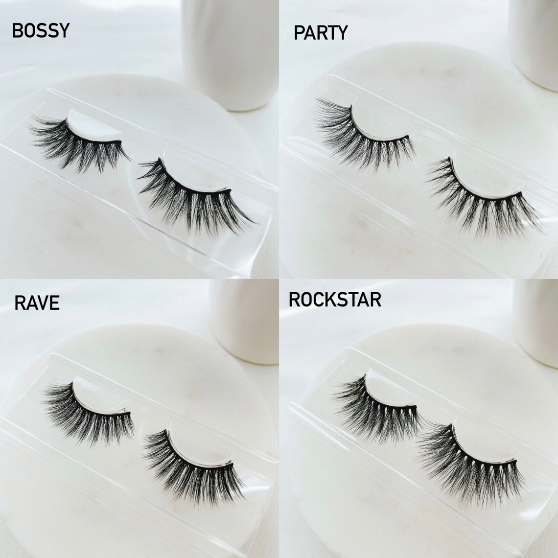 4D Cashmere Eyelashes Available in 23 Styles Lightweight Eye Etsy