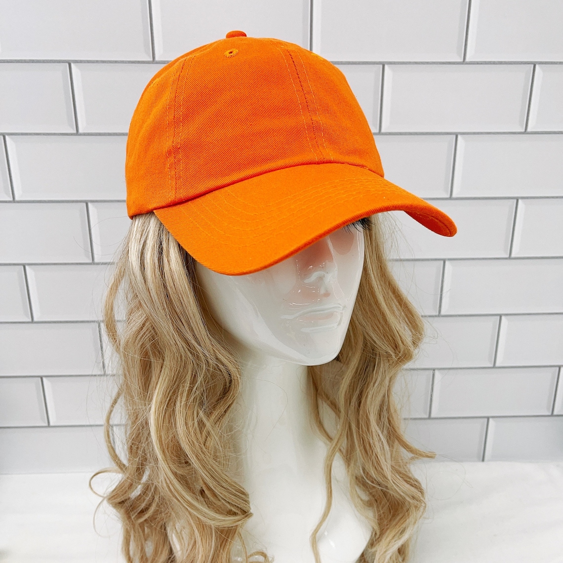 100% Cotton Soft Baseball Cap Solid Plain Caps for Women and | Etsy