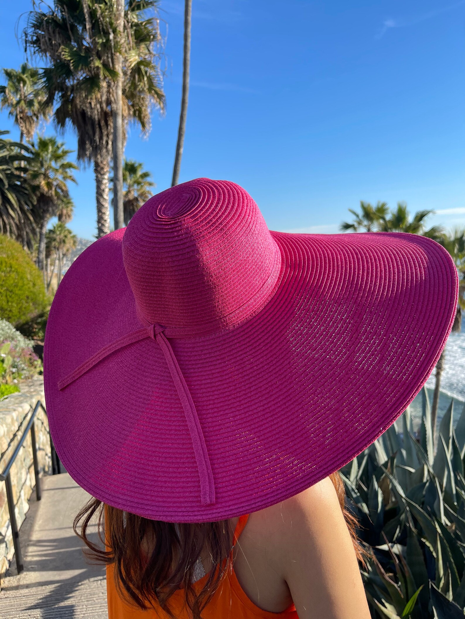 Classic Oversized Drawstring Sun Hat Available 10 Colors / Etsy