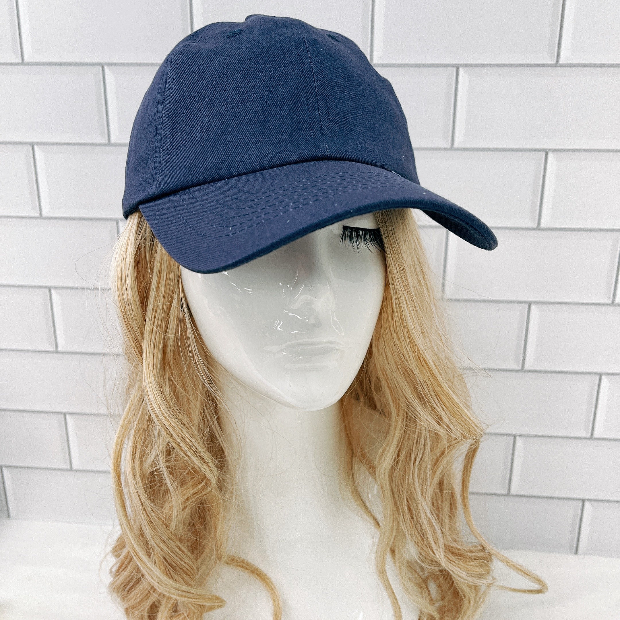 100% Cotton Soft Baseball Cap Solid Plain Caps for Women and | Etsy