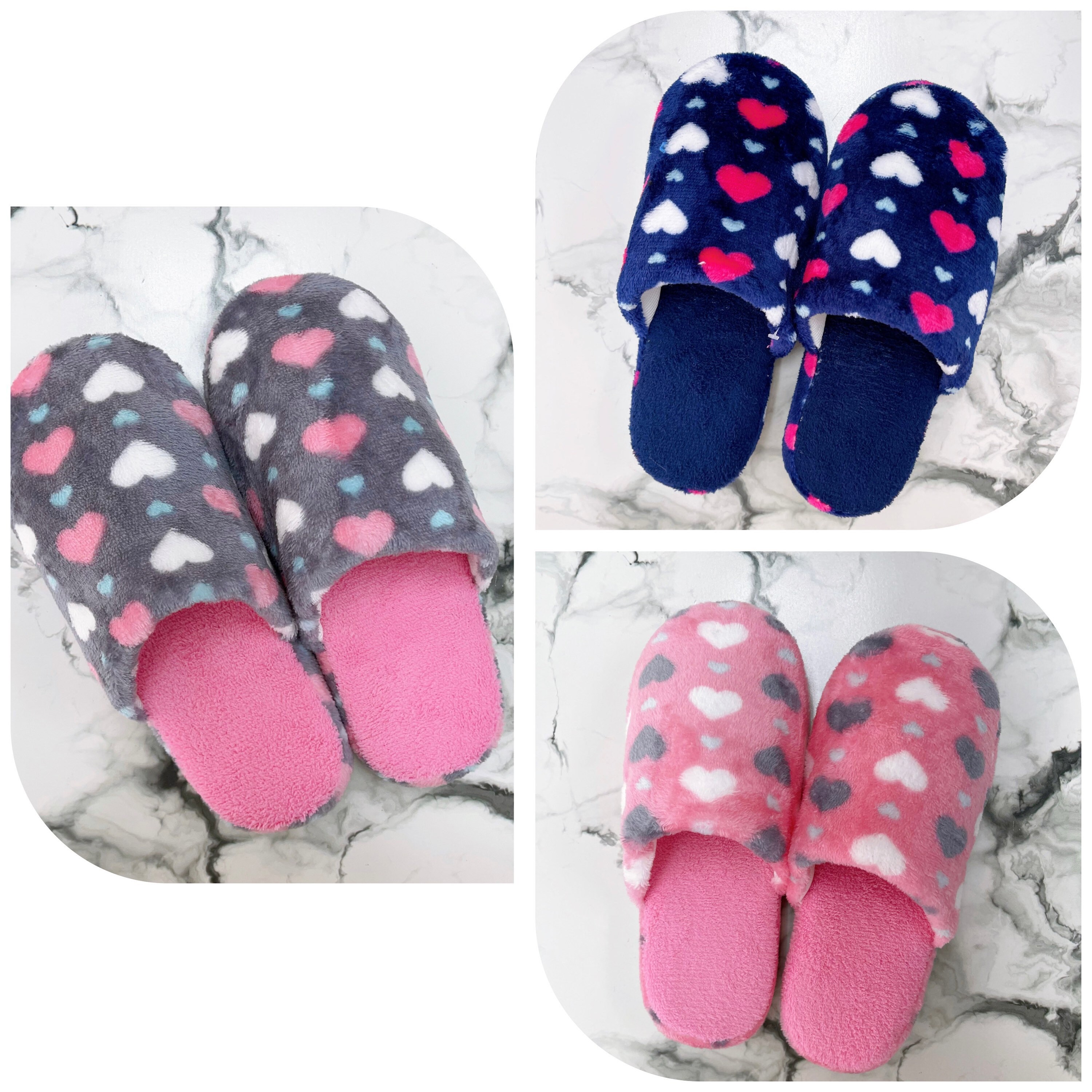 Fleece Bedroom Slippers Cozy Warm Home Sleep Slippers for | Etsy