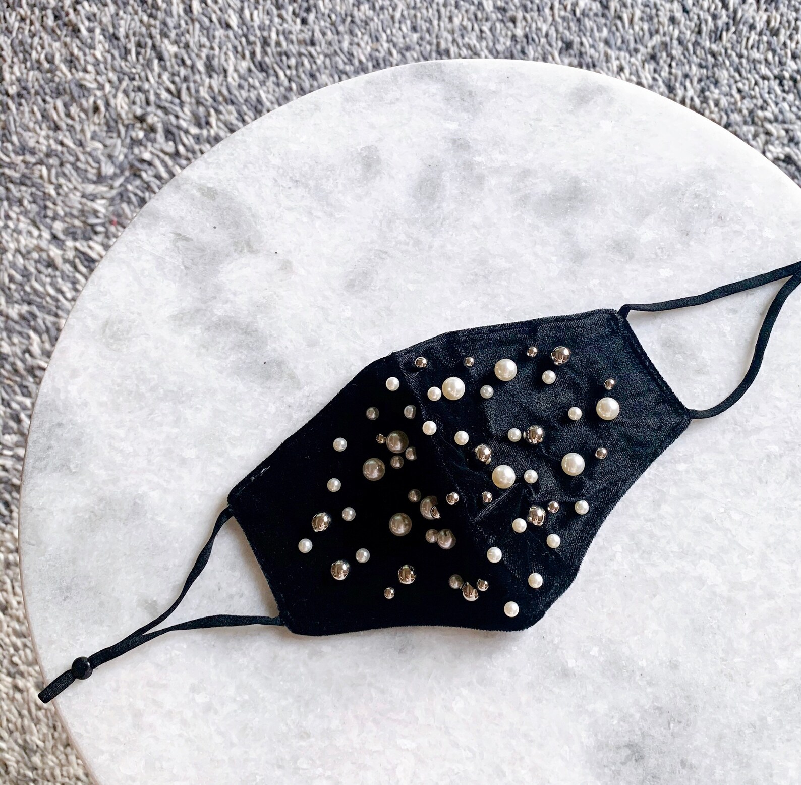 Pearl Face Mask with filter pocket Washable Reusable Warm Cozy Etsy