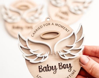 Pregnancy and Infant Loss Ornament / Miscarriage Memorial Ornament / Stillbirth Sympathy Gift