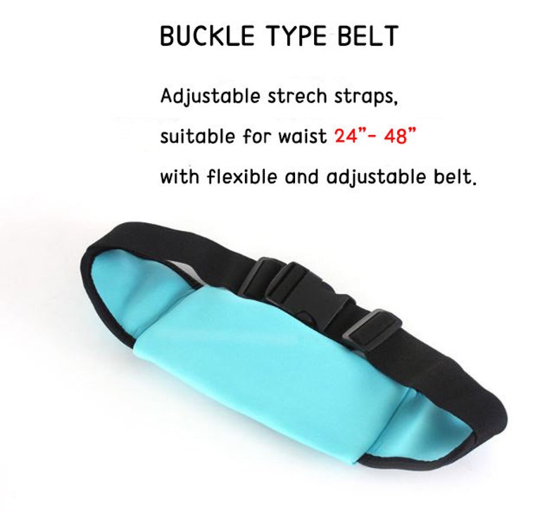 Waist Fanny Pack Sporty. Fanny Pack. Unisex Waterproof Fanny Pack Elastic Belt Fanny Pack Etsy