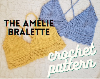 Het Amélie Bralette haakpatroon - Boho chic patroon haken
