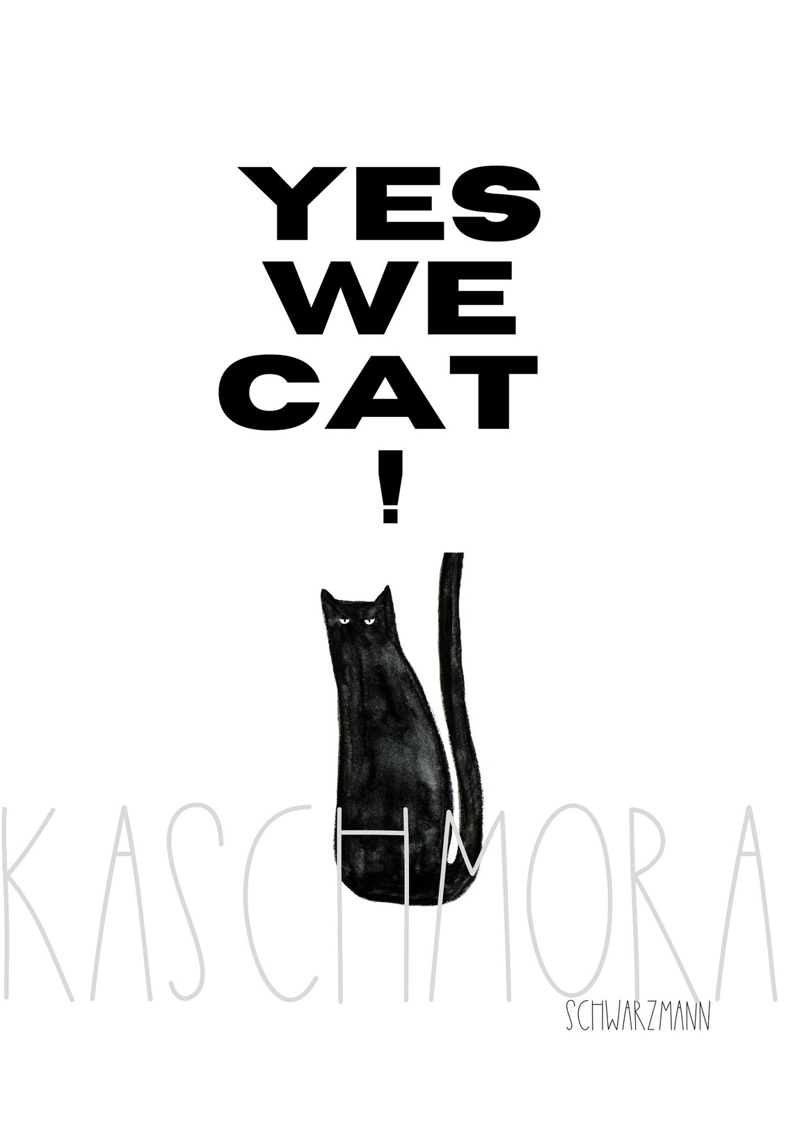 Katze Black Cat Spruch Sprichwörter Zitat Deko Digitaler Etsy