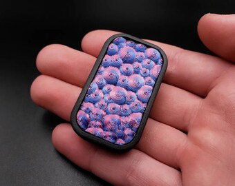 Fidget Slider | Magnetic Haptic Slider | 3D Printed | Pill | Fidget Clicker | 3-Click | Haptic Fidget