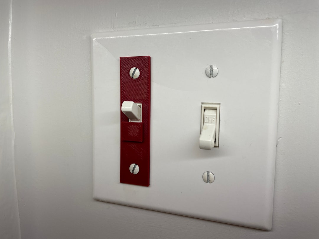 Light Switch Lock 2x Protects Unwanted Switch Flipping From Accidents