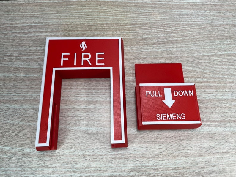 Fire Alarm Light Switch Cover Life Size Realistic Etsy