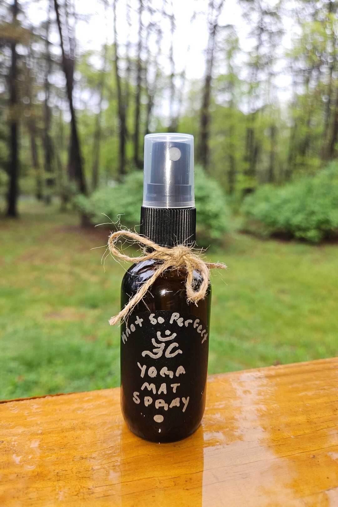 Organic Yoga Mat Spray Cleaning Spray Yoga Mat Cleaning Etsy
