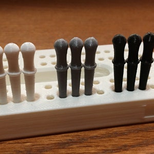 Bulk Cribbage Pegs 3 Player - 3D Printed