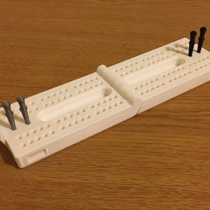 Robustes Reise Cribbage Board - 2 Spieler