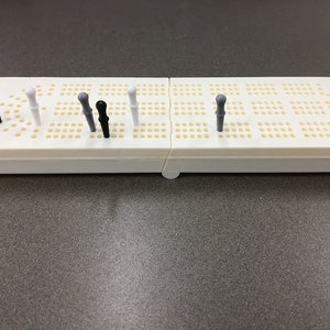 Planche de cribbage pliante - 3 voies