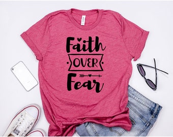 Faith Over Fear SVG - Etsy