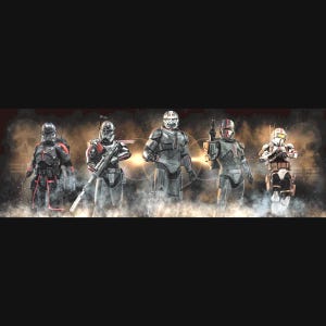 The Bad Batch Art Print: Limited Edition Panoramic Artwork