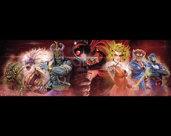ThunderCats Art Print: Limited Edition, Hand Signed & Numbered