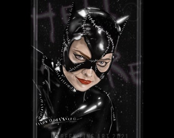 Photo Print catwoman - Etsy