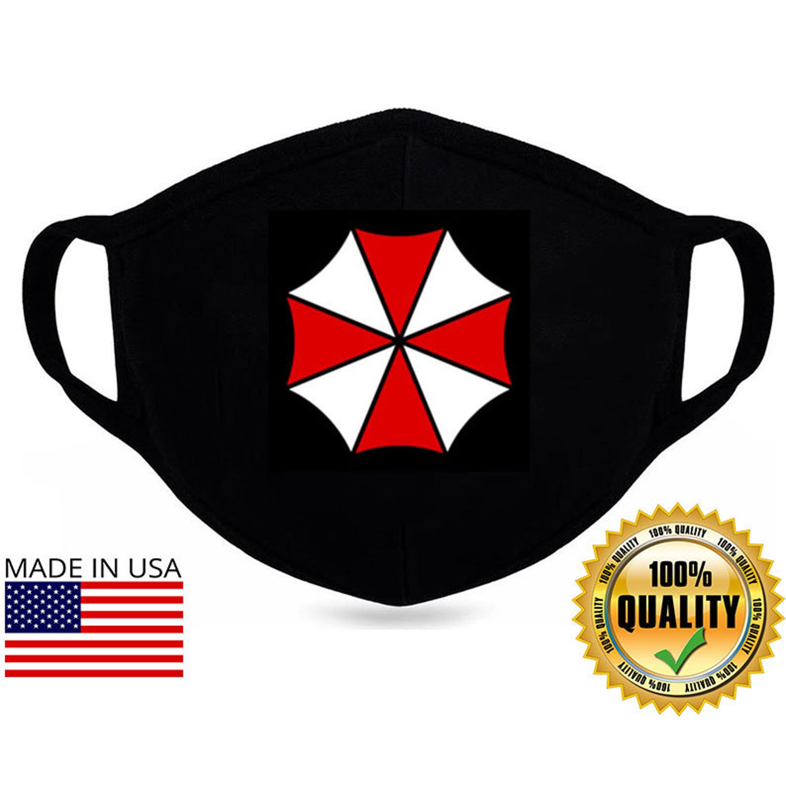 Umbrella Corp Mask Resident Evil Face Mask Unisex Face Etsy