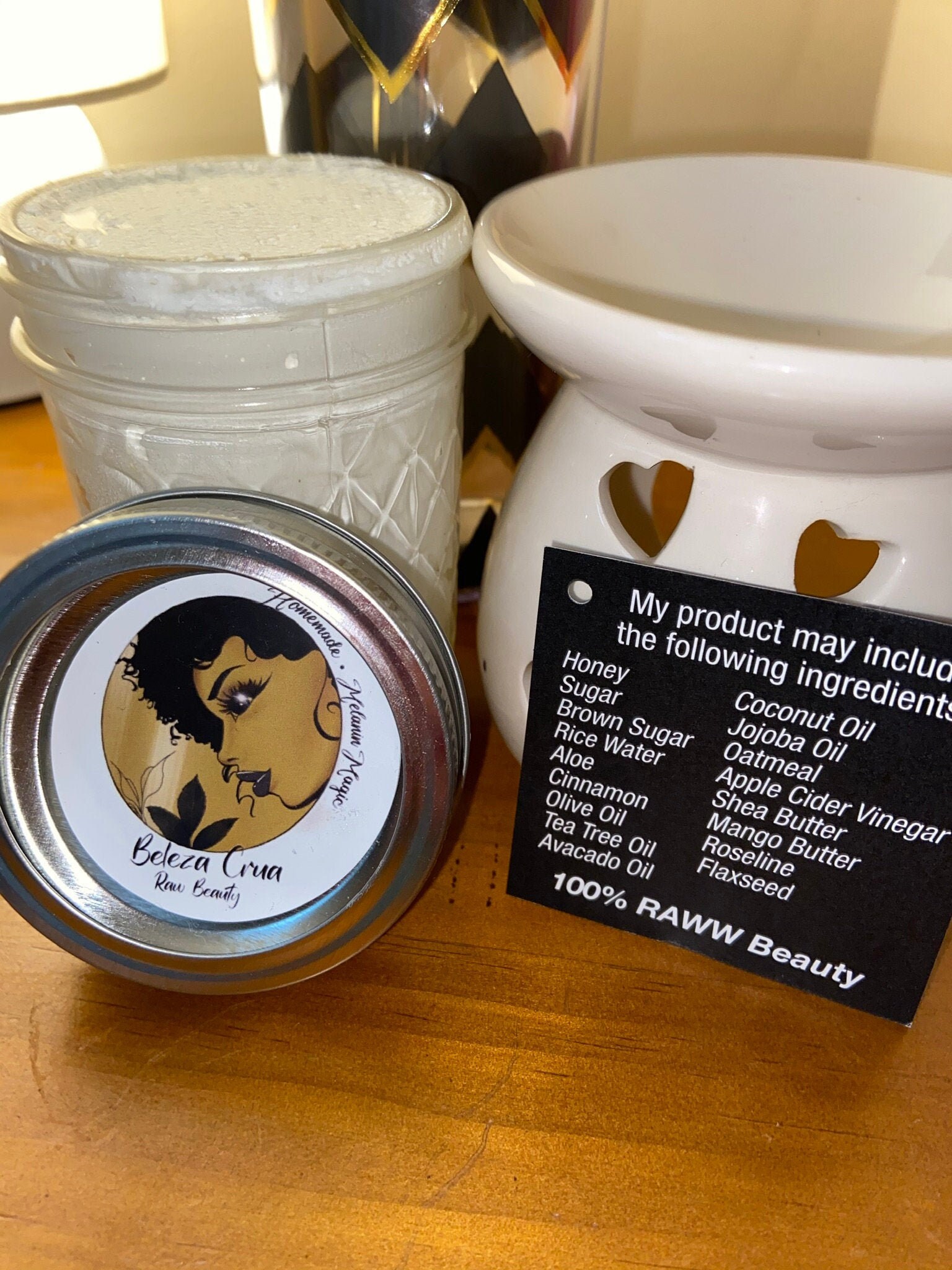 Luscious Shea Butter Hair Mask Etsy