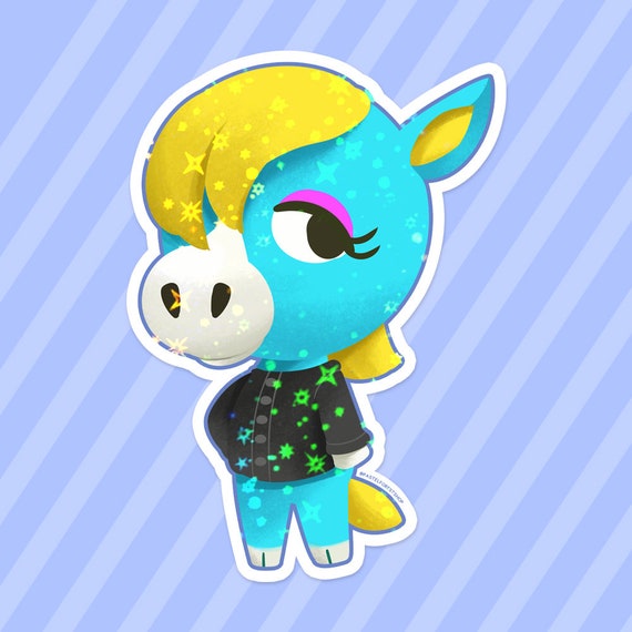 Ed Animal Crossing Cute Vinyl Sparkly Star Holographic Sticker - Etsy Ed Animal Crossing Cute Vinyl Sparkly Star Holographic Sticker - Etsy