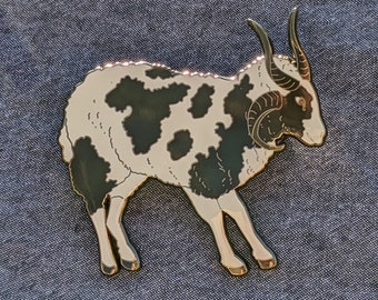 Jacob Sheep Hard Enamel Pin