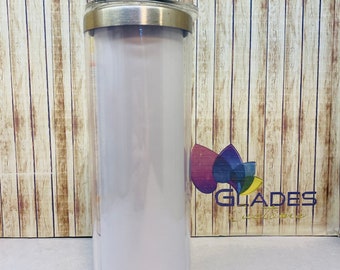 20oz predrilled sublimation snowglobe tumbler, storyboard tumbler, plastic snowglobe