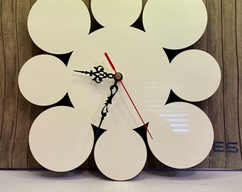 Sublimation Picture Clock Blank