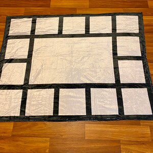 Photo panel blanket, sublimation blanket