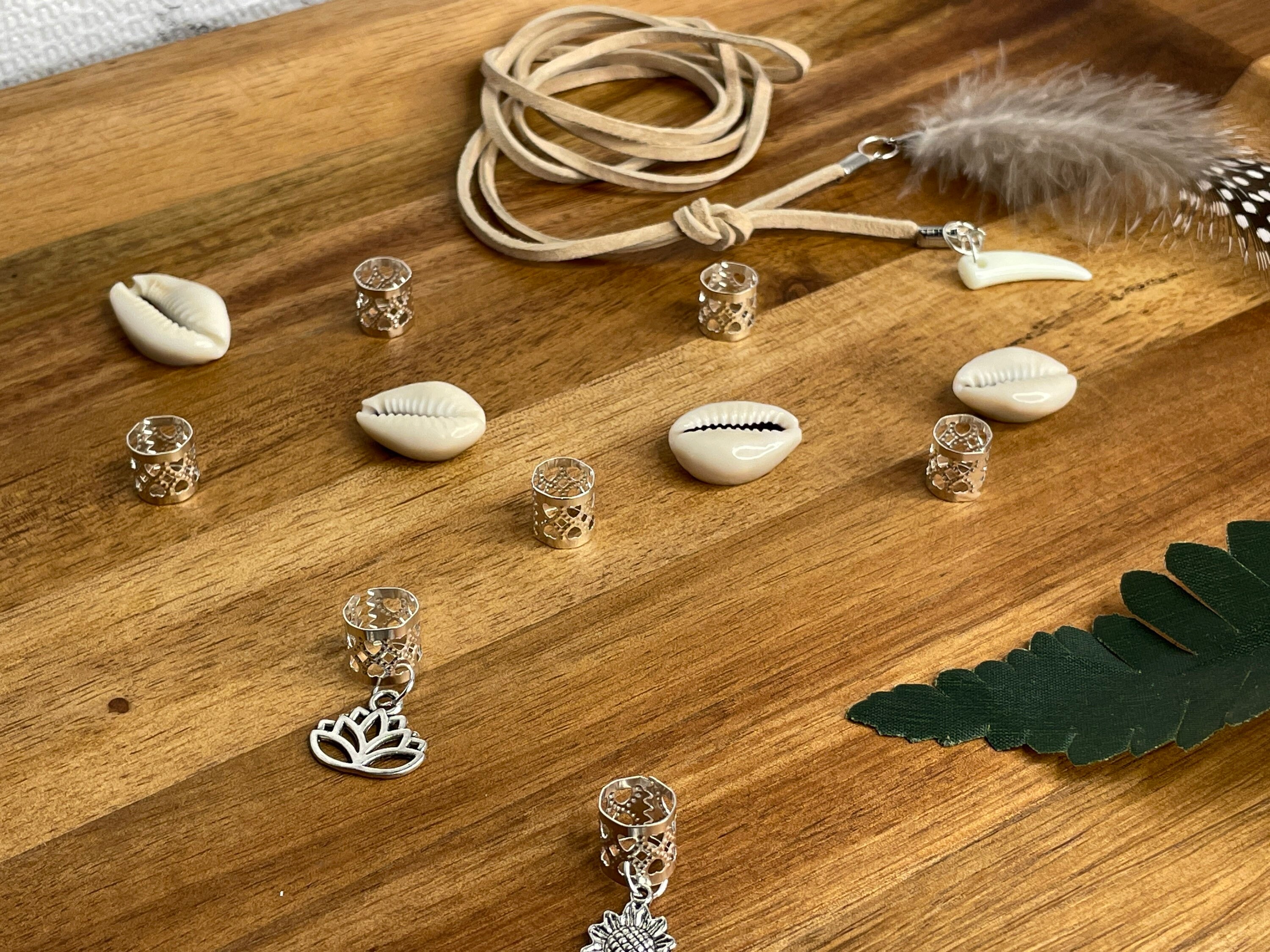 Tribal Hair Charms for braids locs and twists adornments Etsy