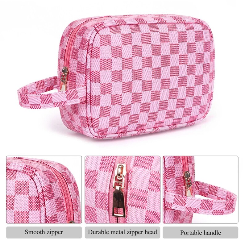 Makeup Bag/ Designer Inspired Bag/ Dupe bag/ Luxury Makeup Etsy