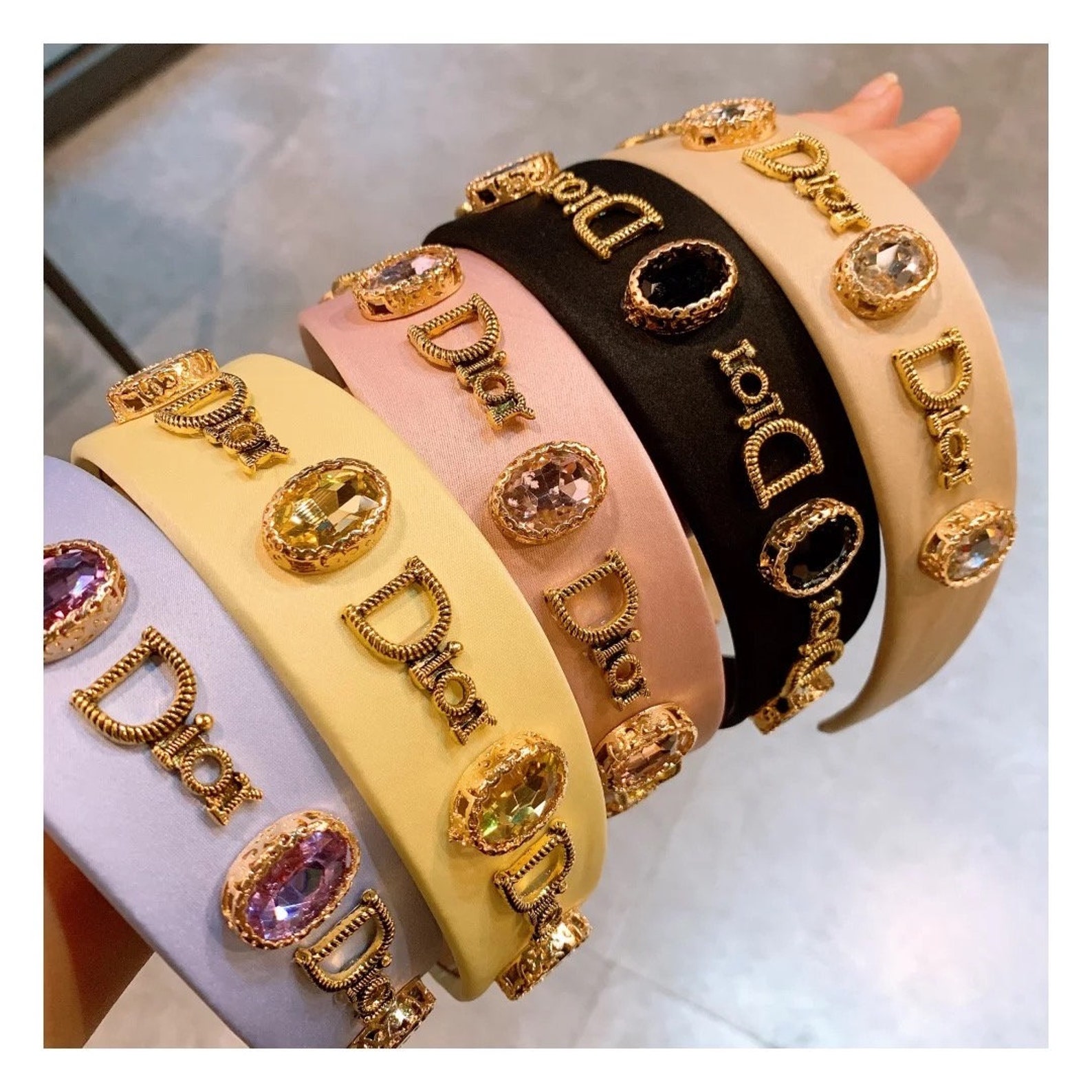 Inspired Headband/ Headbands/Dupe Headband/Hair Pins/Designer Etsy