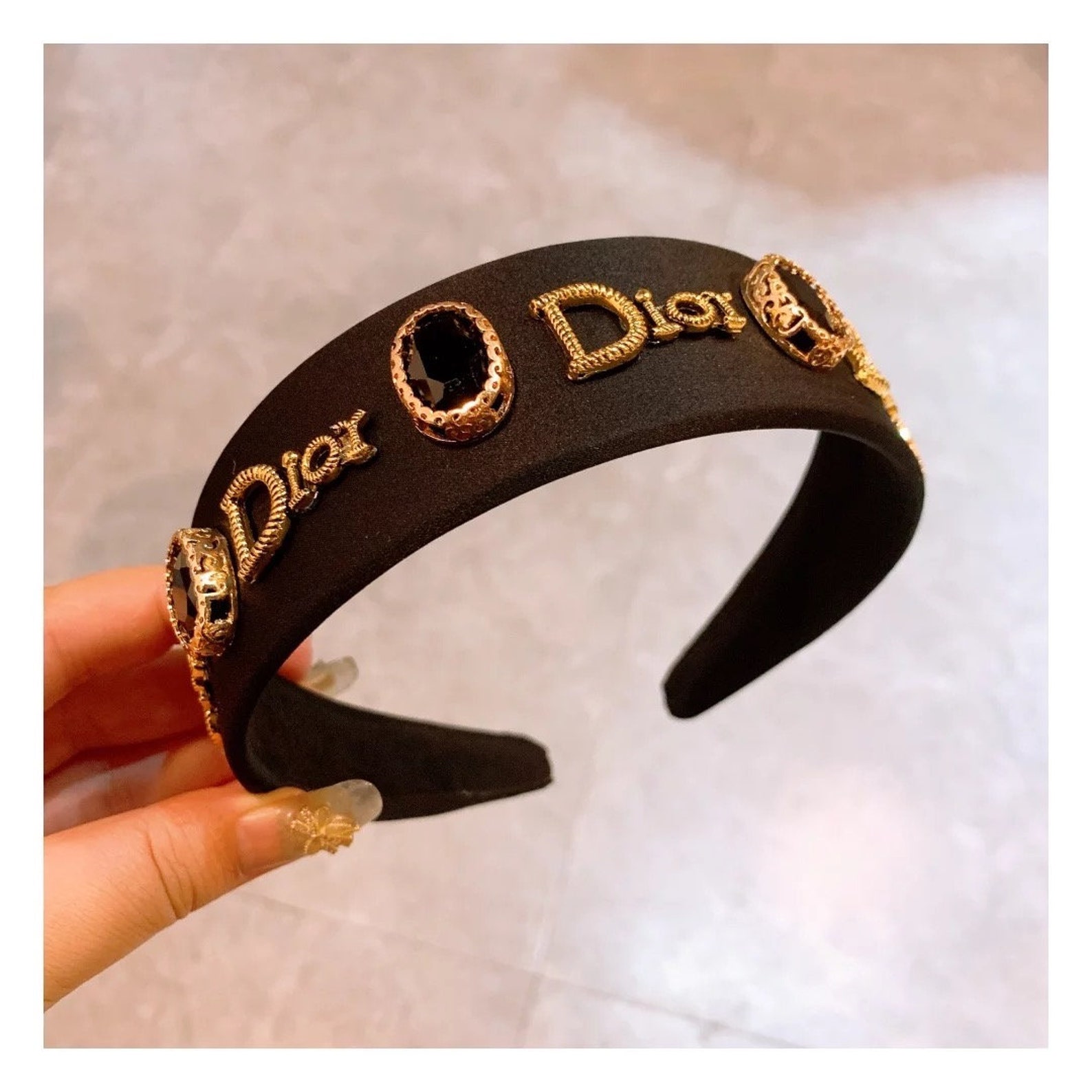 Inspired Headband/ Headbands/Dupe Headband/Hair Pins/Designer Etsy