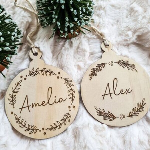 Personalised christmas decorations australia