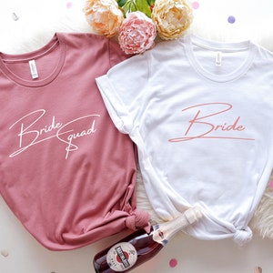 Bride Babes Shirts, Bachelorette Party Shirts, Team Bride Shirts, Bridal Party Shirts, Bride Shirt, Wedding Party Shirt, Bridesmaid T-Shirt