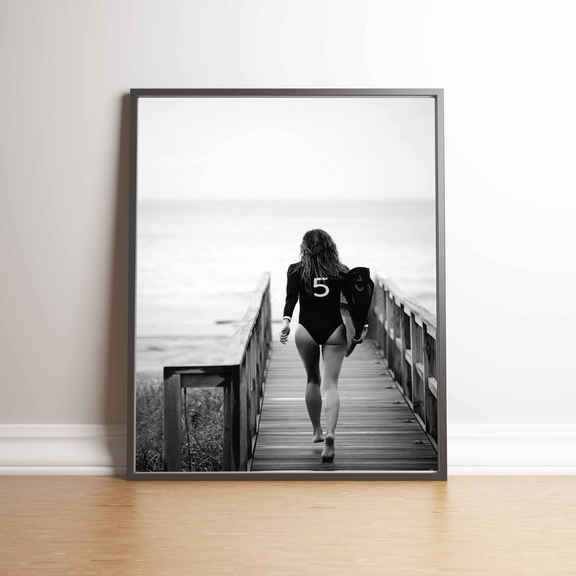 Surf art Print surf poster Chanel Surf Beach print Surf Etsy