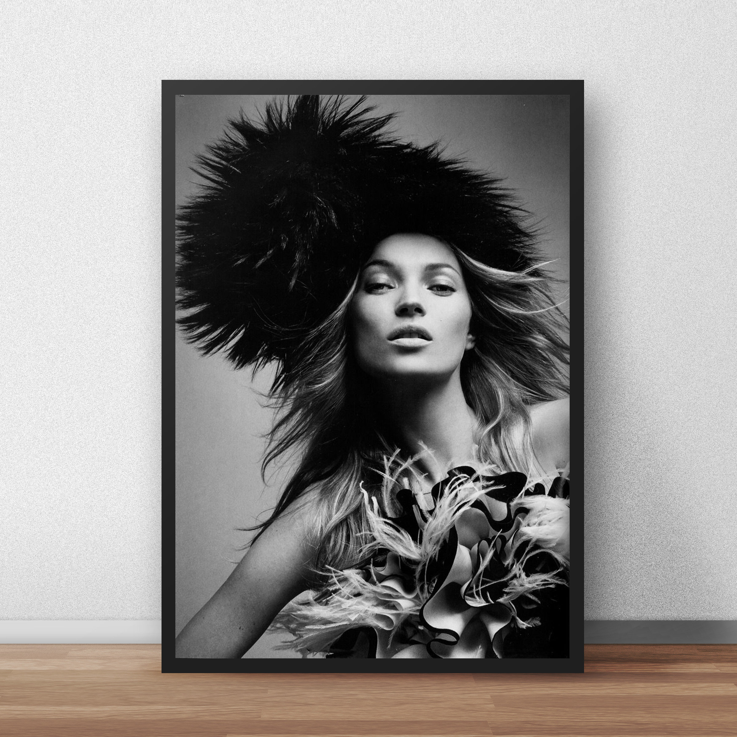 Kate Moss Poster Kate Moss Print Wall Art Fashion Print Kate Etsy UK