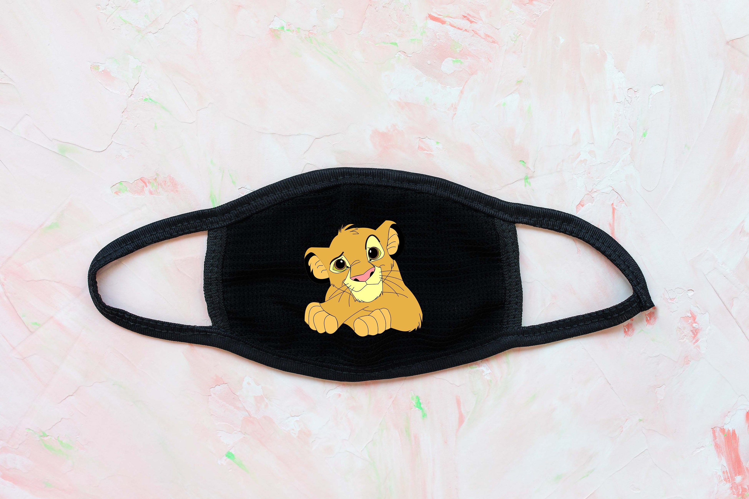Simba Face Mask Etsy