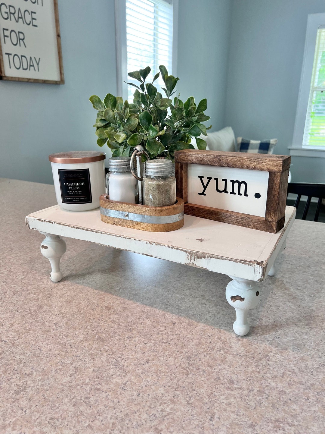 Farmhouse Table Riser Tabletop Riser Farmhouse Table Decor Etsy