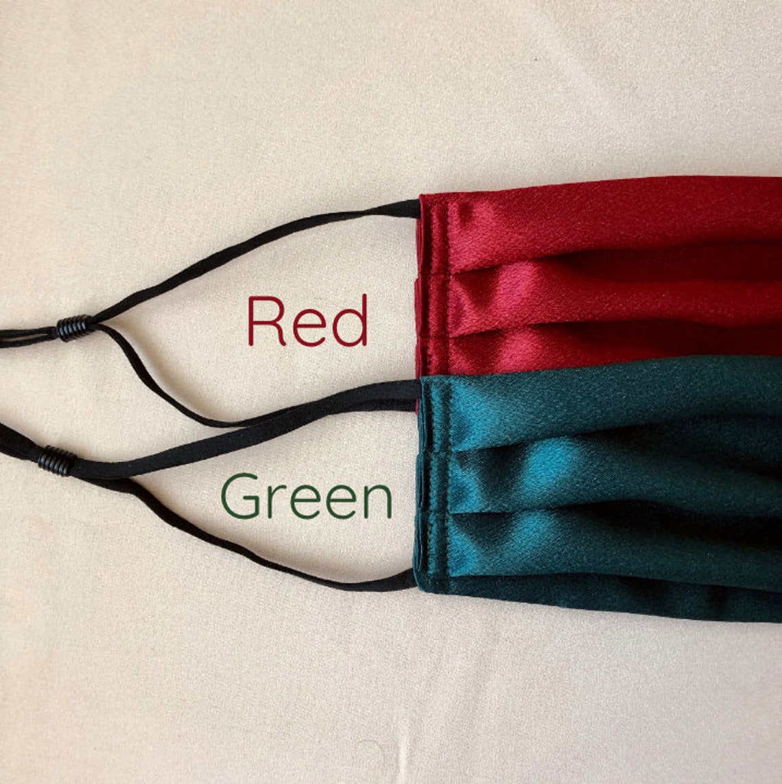 Satin Face Mask Adjustable Satin Face Mask Pack Satin Mask Etsy