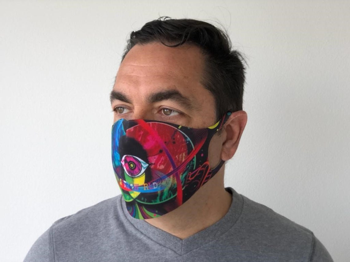 Travis Scott Mask Fornite Face Mask Face Cover Fashion Etsy