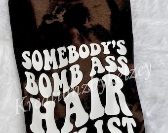 Somebody's bomb ass hair stylist